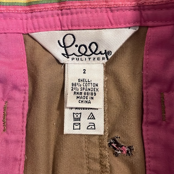 Lilly Pulitzer Brown Corduroy Scott Dog Skirt - 2 - Picture 3 of 5